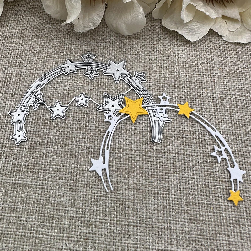 Star ring decoration Metal Cutting Dies Stencils For DIY Scrapbooking Decorative Handcraft Die Cutting Template Mold