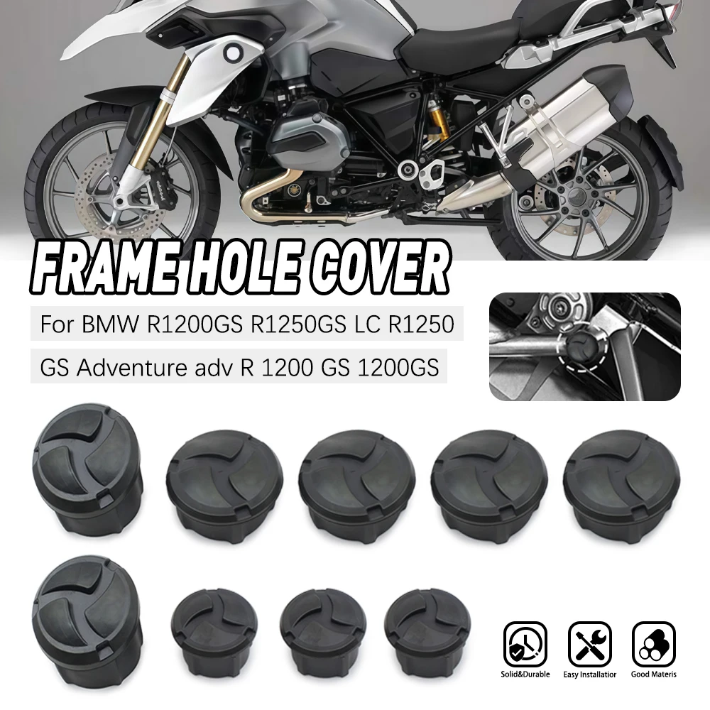 

Motorcycle Frame Hole Caps Cover Plug For BMW R1200GS R 1200 GS LC Adventure ADV R1250GS R 1250 GS Adventure 2014-2023 2021 2022