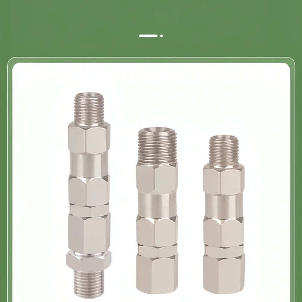 360 Degree Rotation Airless Sprayer Swivel Joint Stainless Steel Hose Connector Anti Paint Applicator Tool