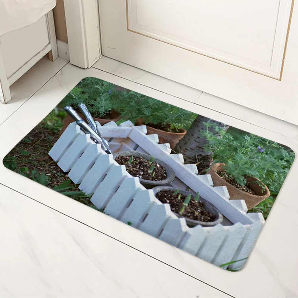 Kitchen Carpet for Bathroom Welcome Mat Bedroom Rug Modern Home Decoration Accessories Entrance Doormat Outdoor Room Rugs Custom