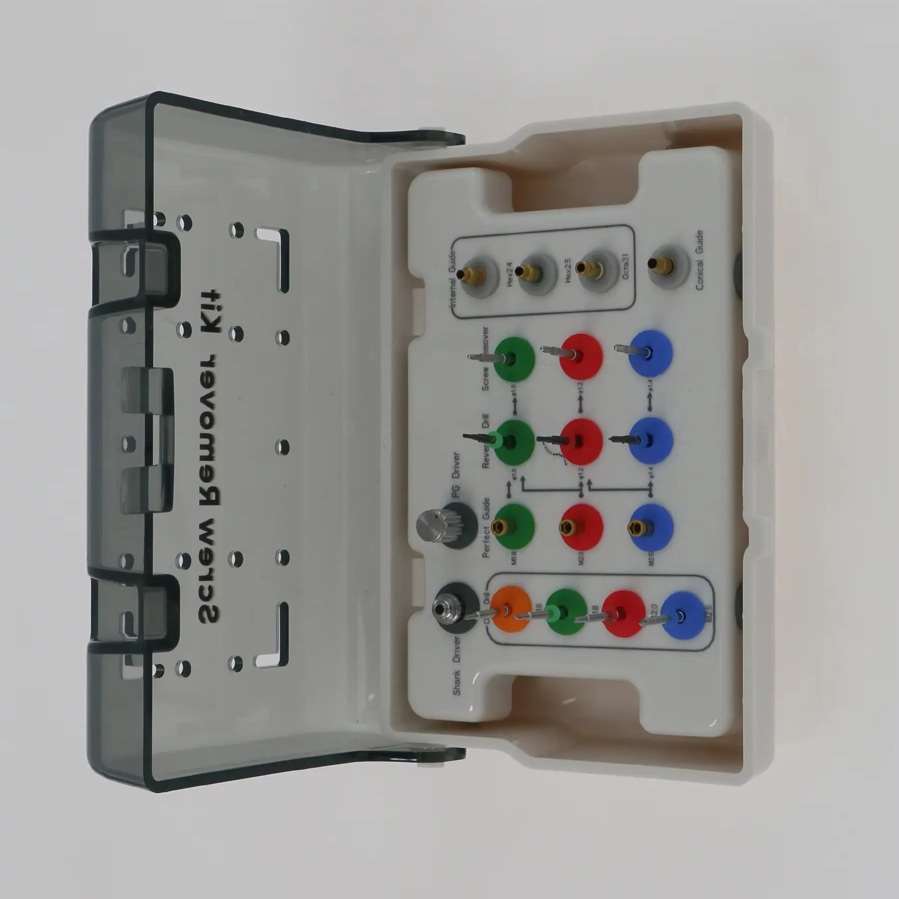 

Наборы для удаления сломанного винта для зубного имплантата, хирургический инструмент, инструмент NeoBiotech SR