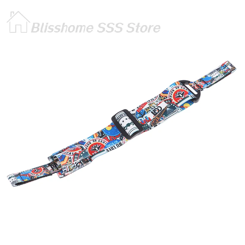 【S】Cartoon Head Band for FPV Flight Video Glasses V2 Graffiti Fixed Strap Replacement Headband Drone Accessories