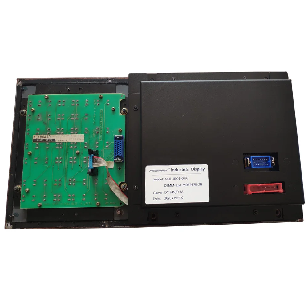 AIDERRY-A61L-0001-0093 de pantalla LCD de 9 pulgadas, reemplazo para Fanuc Monitor A61L D9MM-11A/11B KF-M7099H, CNC CRT