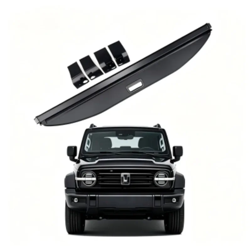Cargo Cover Trunk Privacy Shade Rear Security Partition Anti-Theft Shield Retractable Organizer for WEY Tank 300