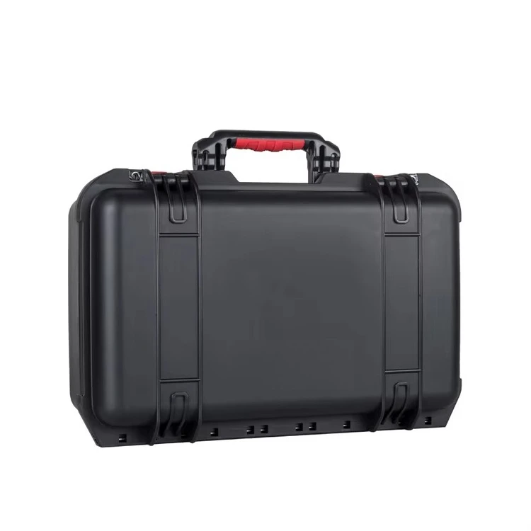 Durable waterproof and shockproof protective hard shell plastic suitcase (with foam)