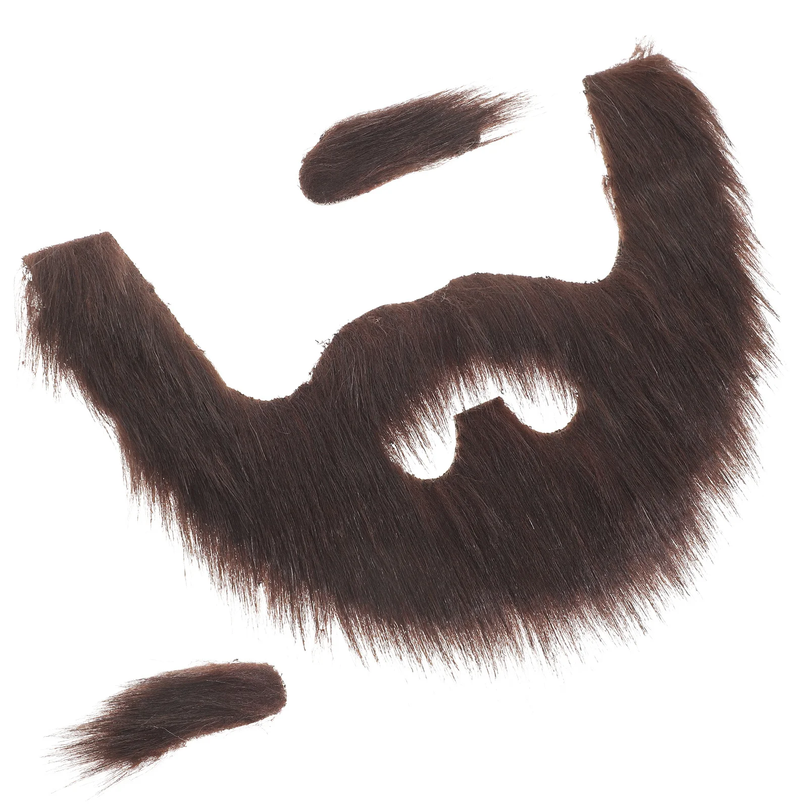 1 Juego de accesorios de disfraz de cejas de barba falsa para fiesta de Halloween, Carnaval, Cosplay, accesorio de decoración para actuación en escenario, ligero