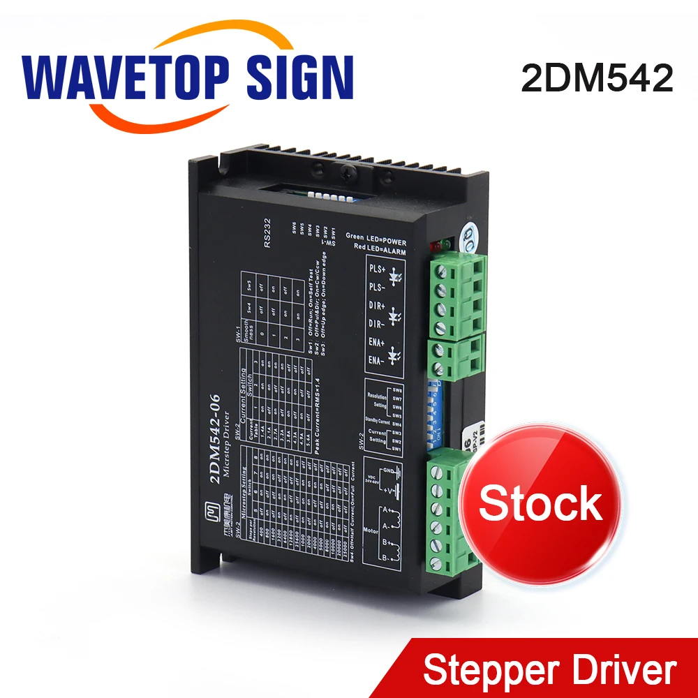 

WaveTopSign Stock JMC Stepper Driver 2DM542 2DM542-06