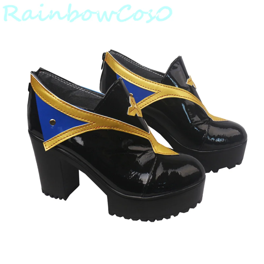 Genshin Impact Kamisato Ayato Cosplay Shoes Boots Game Anime Carnival Party Halloween Chritmas RainbowCos0 W2330