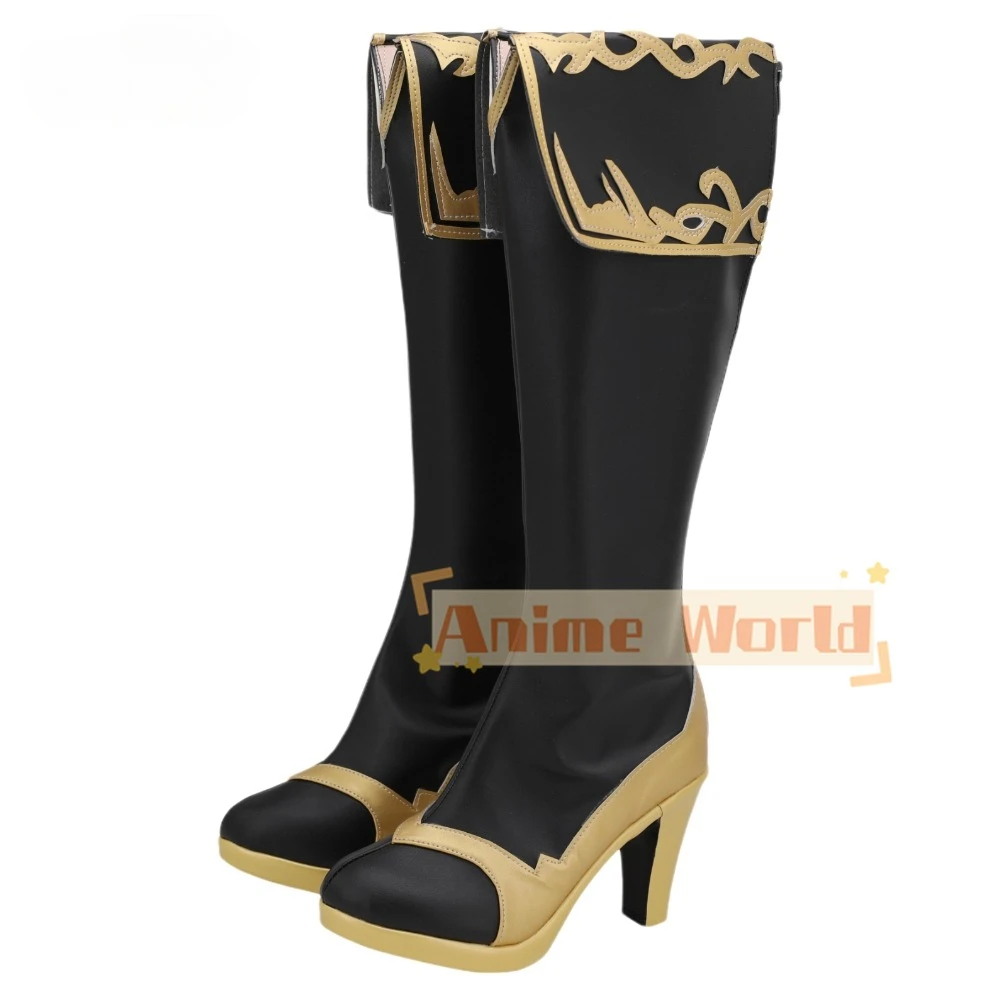 Gioco Miss Fortune The Bounty Hunter Scarpe cosplay Stivali su misura