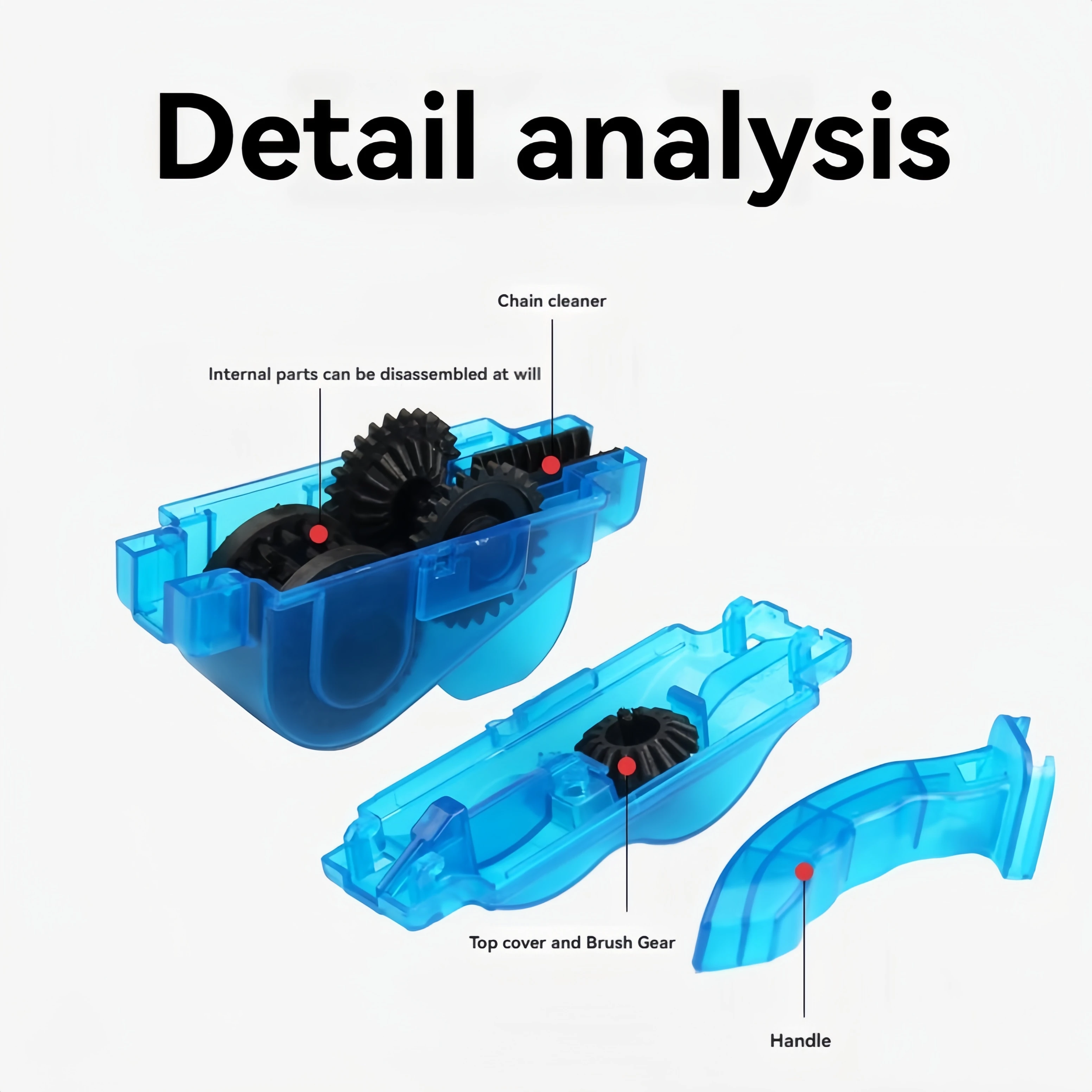 Taşınabilir Bisiklet Zinciri Y - Bike Chain Cleaner incelemesi ve fiyatı