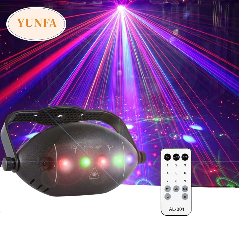 Party Light Disco Projector Light Sound Control DJ Stage Effect Strobe Indoor Birthday Bar Club Christmas Wedding Home Decoratio