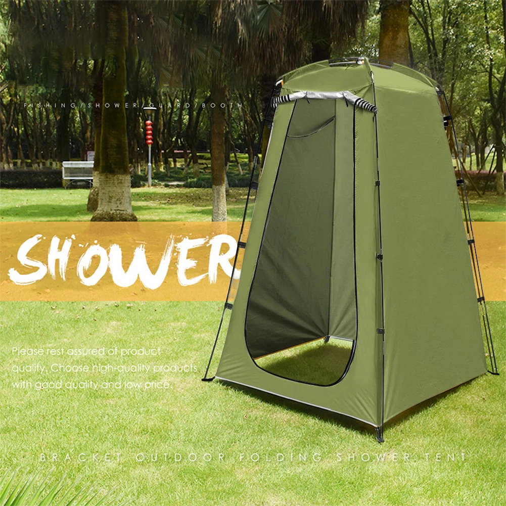 

Portable Outdoor Privacy Shower Tent Waterproof Changing Room Shelter for Camping Hiking Beach Toilet Tent Shower Bathroom