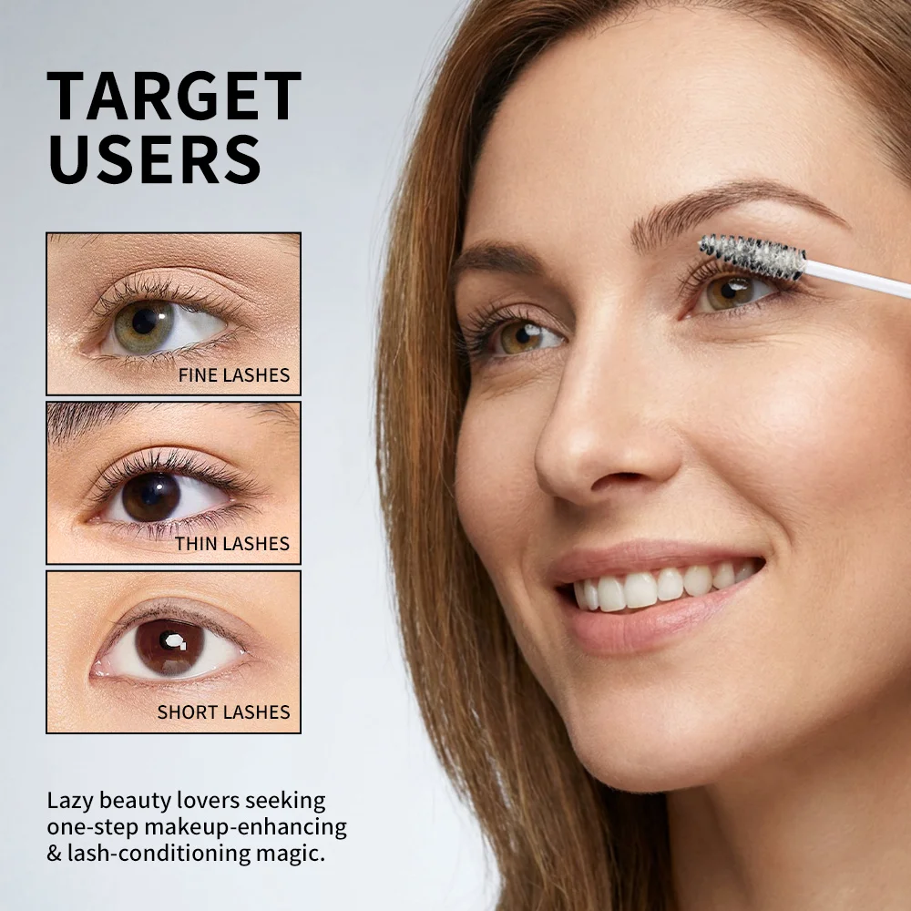 Enhancing Mascara Primer Nourishing Conditioning Lash Primer Long-lasting Smudge-free Volume Brightening Eyelashes Makeup - view 4