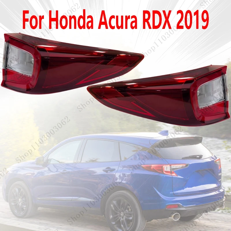 

Компоненты задних фонарей для Honda Acura RDX 2019, внешний задний бампер автомобиля, фара дневного света, указатель поворота, водитель