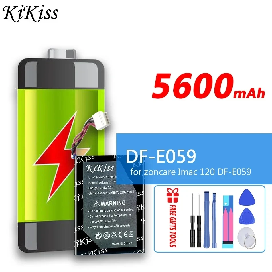 

5600mAh KiKiss Powerful Battery for zoncare Imac 120 DF-E059 ICR18650 14.8V Digital multi-channel electrocardiogram machine