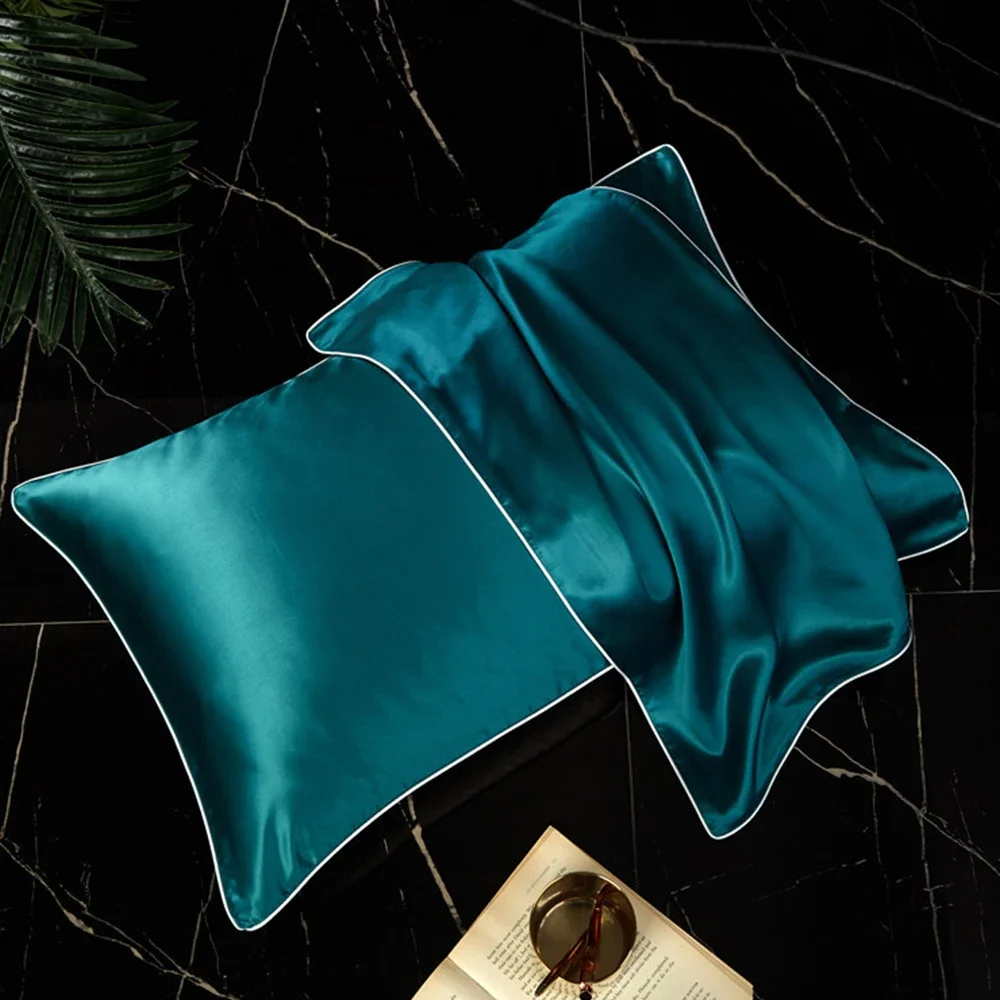22 Momme 6A Grade Luxury High Quality Pillowcase 100% Pure Real Natural Mulberry Silk Pillow Case with Envelope Closure Design