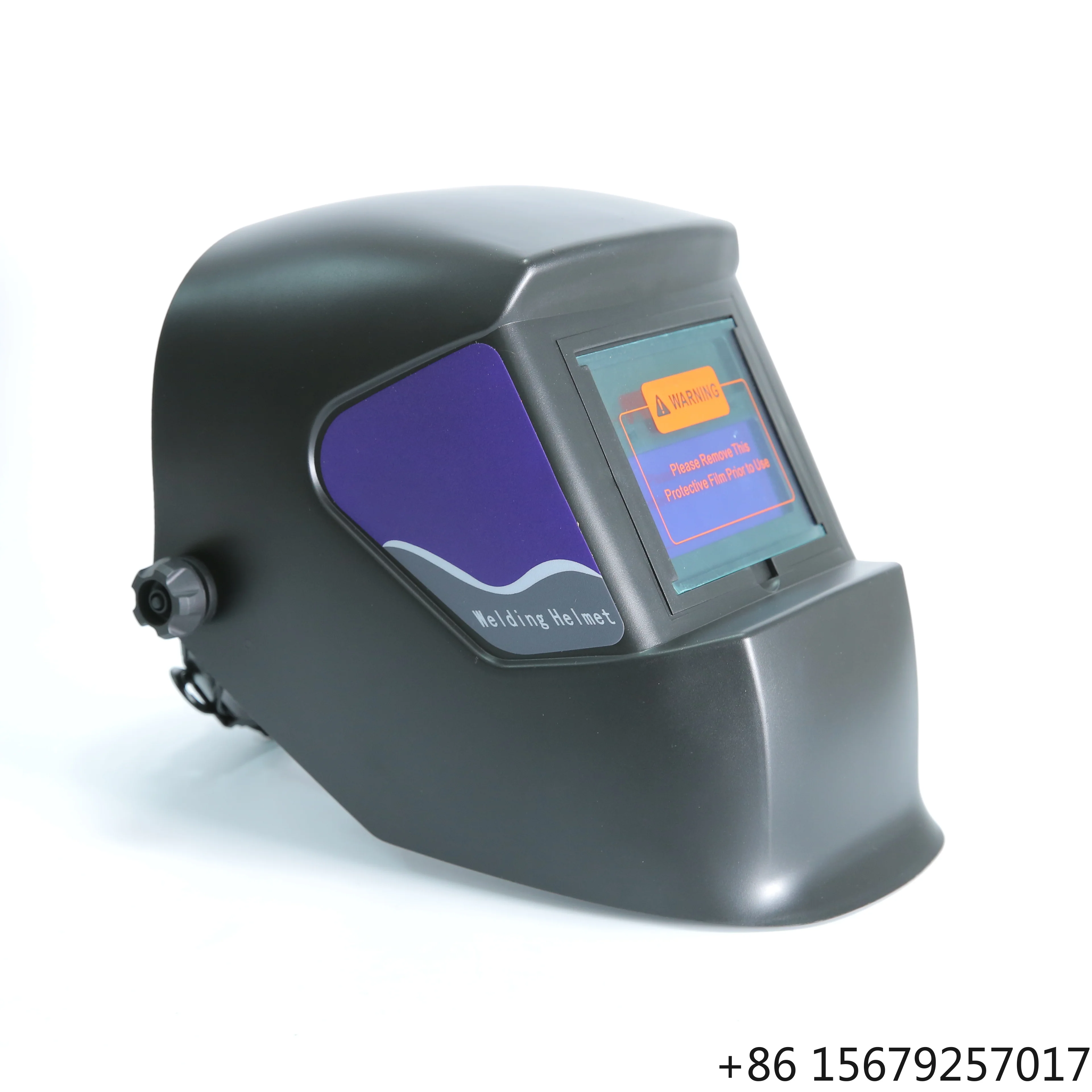 Solar Auto Darkening Welding Helmet DIN4/9-13 Stepless Adjustable Cartridge Auto Darkening Welding Helmet for Face Protection