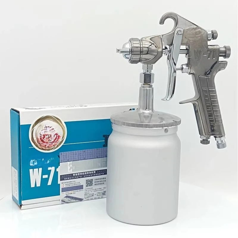 Spray Gun W-71 Pneumatic High Atomization Car Imported Latex Paint Sprayer (Suitable for Iwata Japan)