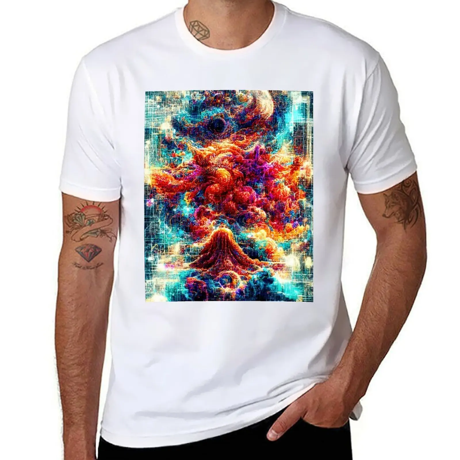 

A Quantum Collision 7 T-Shirt t shirts designer t shirt man cotton T-Shirt