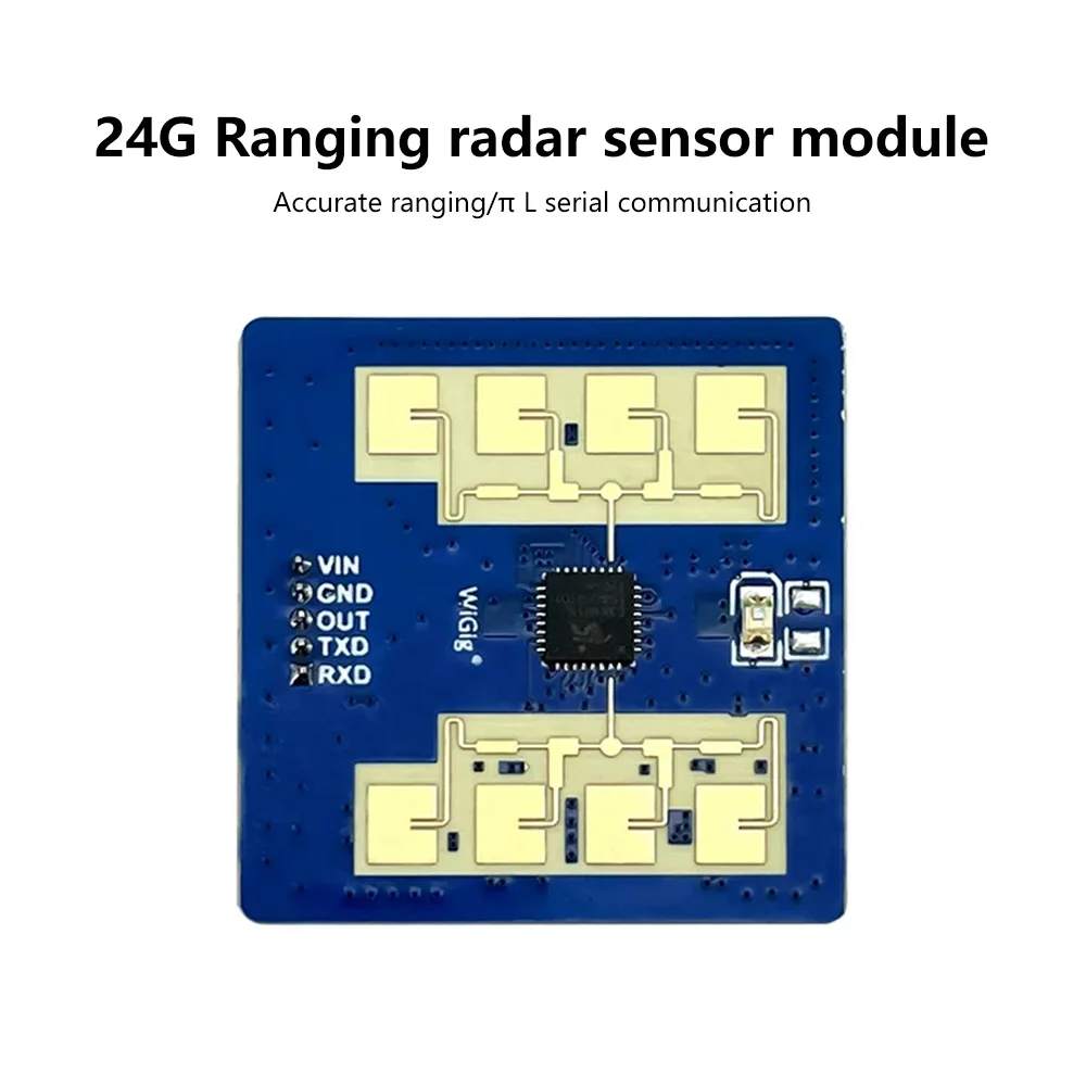 

LD2411S Sensor Module HLK-LD2411S Human Presence Radar Sensor Module Millimeter Wave Radar Sensor Module Non Contact 24GHz