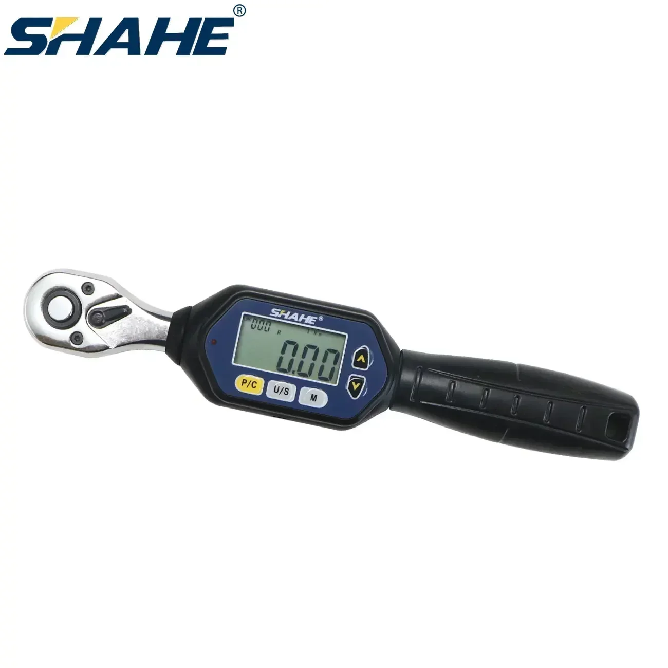 Shahe 1/4” 3/8” 1/2” Mini Torque Wrench Bidirectional Ratchet Head Adjustable Torque Wrench Digital