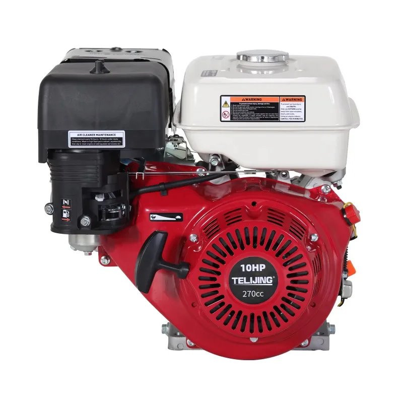Premium 10HP Single Cylinder  Engine 270cc OHV 4 Stroke Recoil /Electric Start for Agricultural Water Pumps / Generators