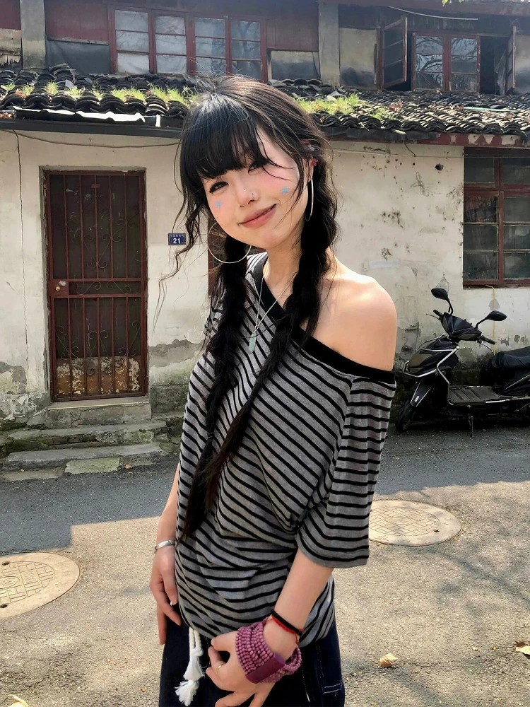 Thumbnail 3 - #5 Latest Classic Striped T-Shirts Offers