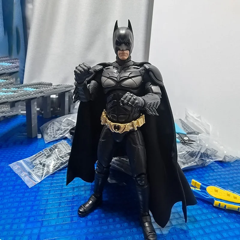 حقيقي ما قبل البيع الوحش المملكة تيار مستمر بيل كيتون باتينسون جديد باتمان عمل الشكل المنقولة تحصيل الشكل هدية #5