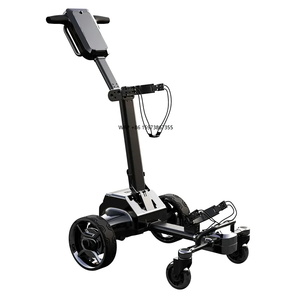 

Quality Certification G5 Foldable Electric Golf Trolley 36-45 Hole Push Golf Trolleys Cart with High Material
