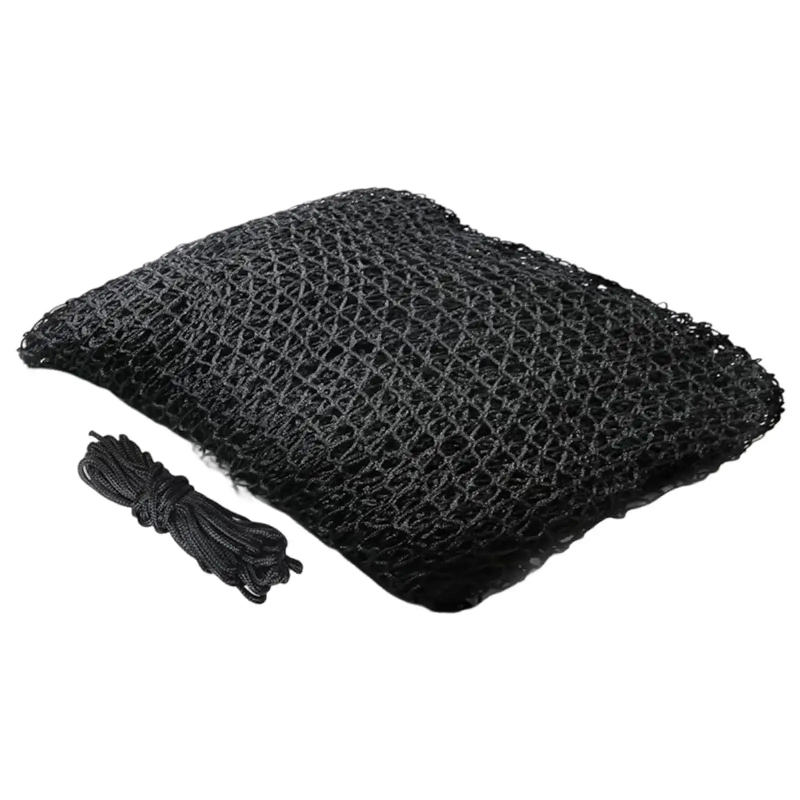 Golf Practice Net White Mesh Durable Polyester Training Supplies Easy to Install for Backyard Indoor Outdoor Sessions