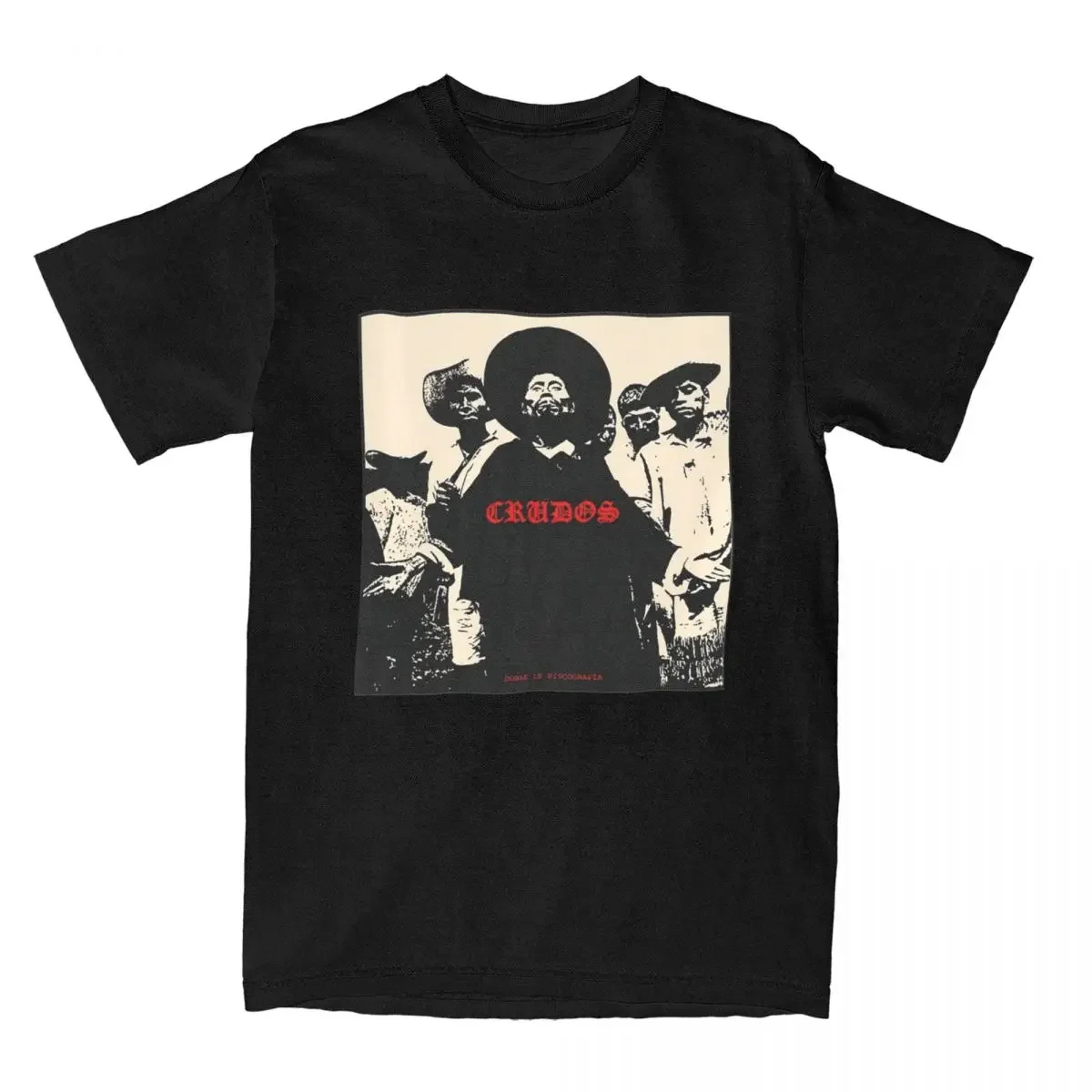 تيشيرتات رجالية كلاسيكية من القطن برقبة دائرية ، Los udos dooble ، LP disografia ، ملابس كبيرة الحجم ، صيف ، opshipping #4