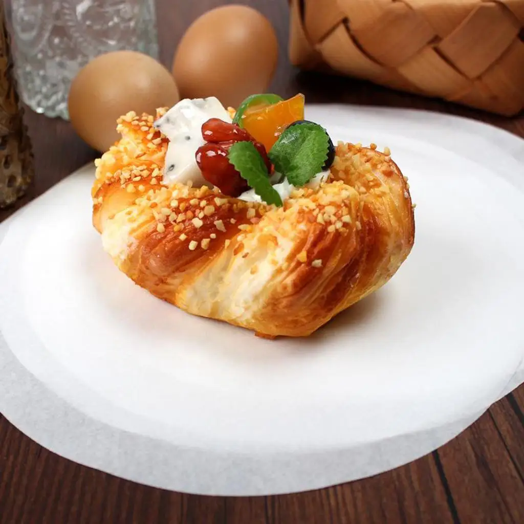 Heavy Duty Heißluftfritteuse Liners Parchment Paper, UnPerforated Parchment Paper Fryer, Streamer, Pans Strong, No , Easy