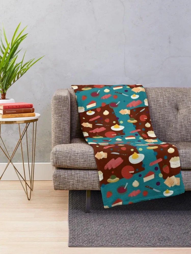 Charcuterie Board Throw Blanket Comforter Summer Blankets