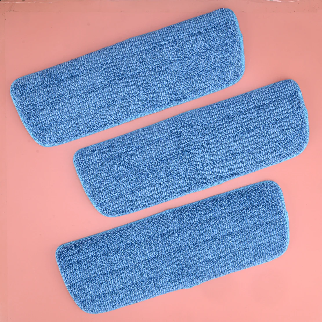 NEW 3pcs Blue Floor Microfibre Pad Cloth Fit for Spray Mop 518631