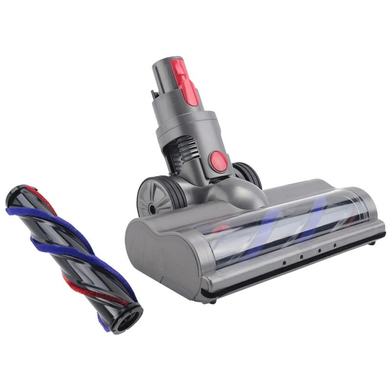 

ABBR Turbo Electric Motorized Brush for Dyson V7 V8 V10 V11 V15 Brush Cleaner Head with LED Light for Carpet Tile Hard Floor