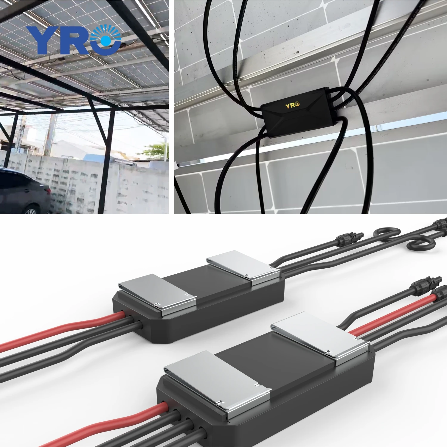 جهاز إيقاف التشغيل السريع بالطاقة الشمسية الآمن، وحدة تحكم Rsd لراجل الحرائق PLC Pv #3