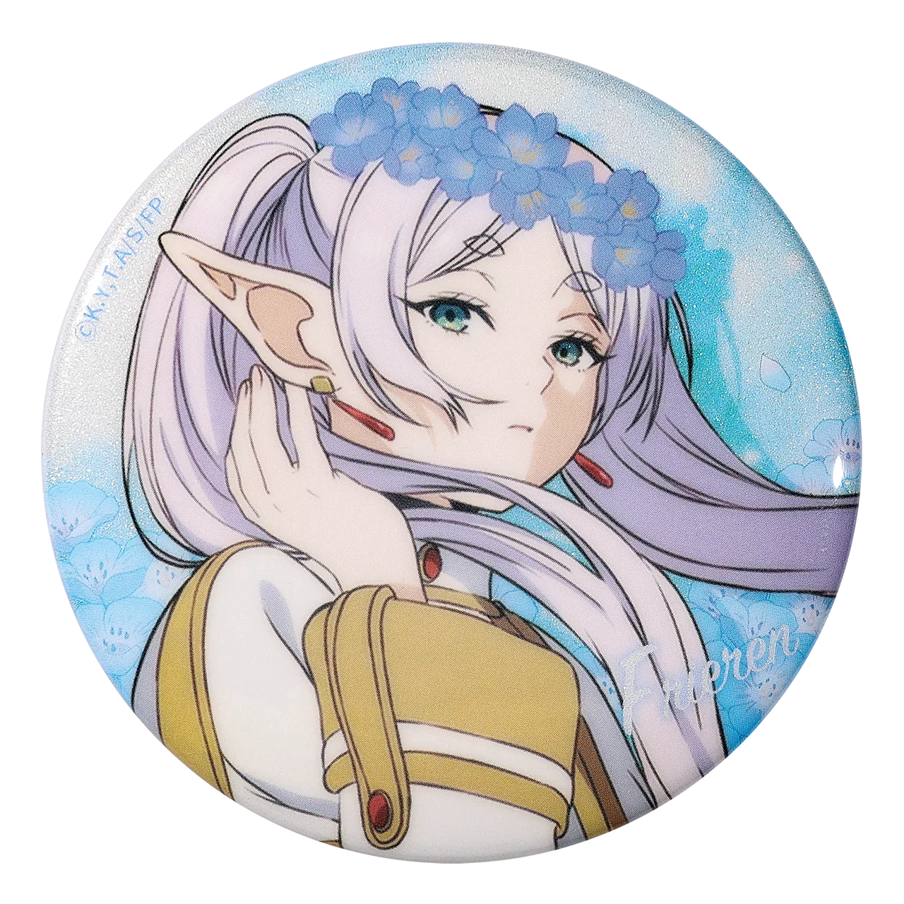 58mm Anime ‌Frieren: Beyond Journey's End‌ Eisen Himmel Lawine Stark Cosplay COSTUME Badge Pin SPTE Tinplate Brooch﻿ Prop Gilf