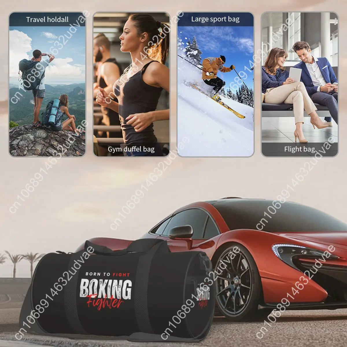 Boxing Kickboxing Gym Bag Martialarts Wrestling Training Sports Bags Male Female Large Novelty Fitness Bag Waterproof Handbags