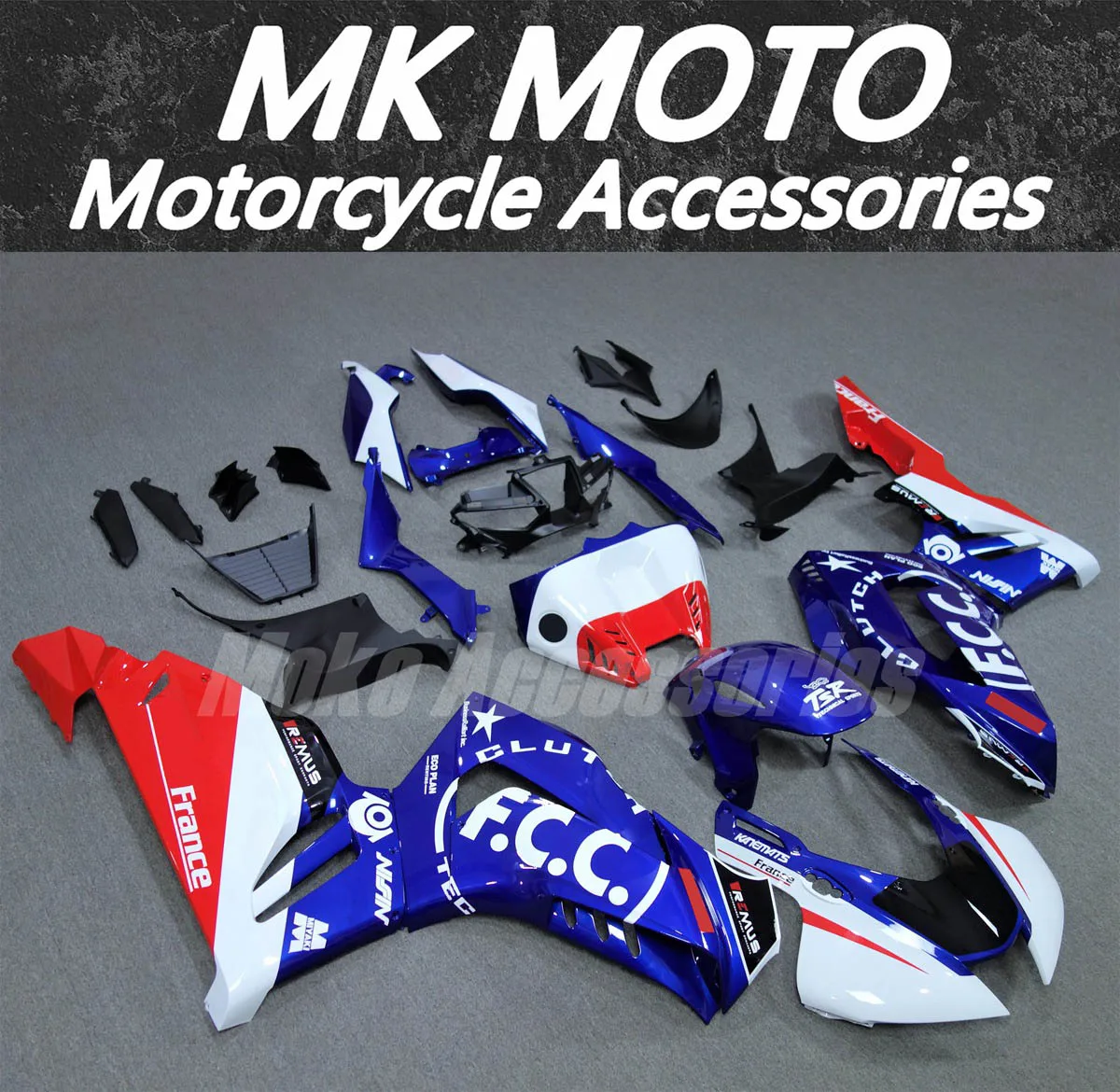 

Fairings Kit Fit For CBR1000RR-R Fireblade SP 2020 2021 2022 Bodywork Set 20 21 22 High Quality Injection Blue White FCC