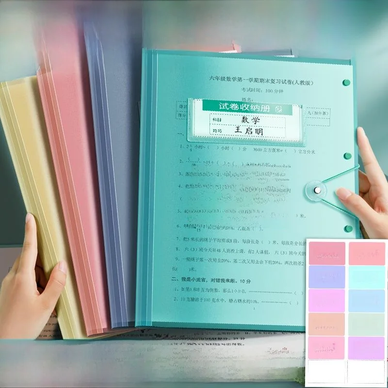 large-capacity-transparent-storage-bag-for-exam-papers-a3-test-sheets-organizer-student-exclusive-file-folder-for-junior-and