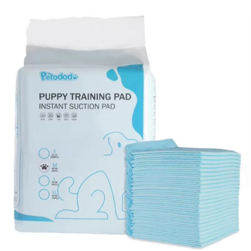 Wholesale Disposable Puppy Training Diaper Waterproof Cotton Wee Pads XL 60x90 Pet Urine Pee Absorption OEM Dog Potty Xl