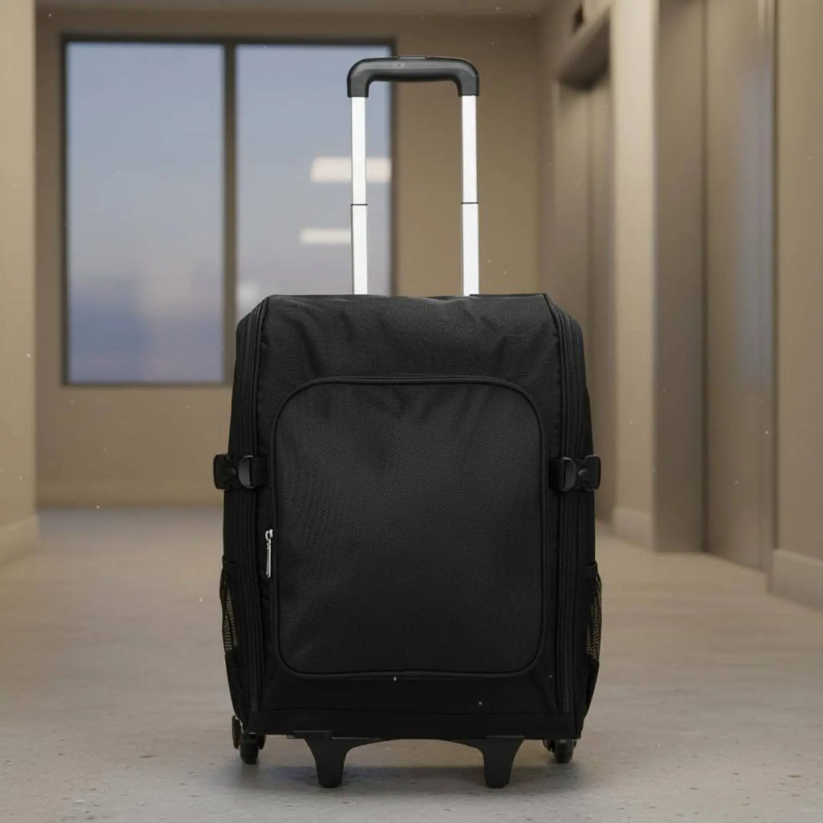

Rolling Housekeeping Backpack Portable Rolling Cleaning Backpack Cleaning Service Bag Large Capacity Travel Gear Stable Frame