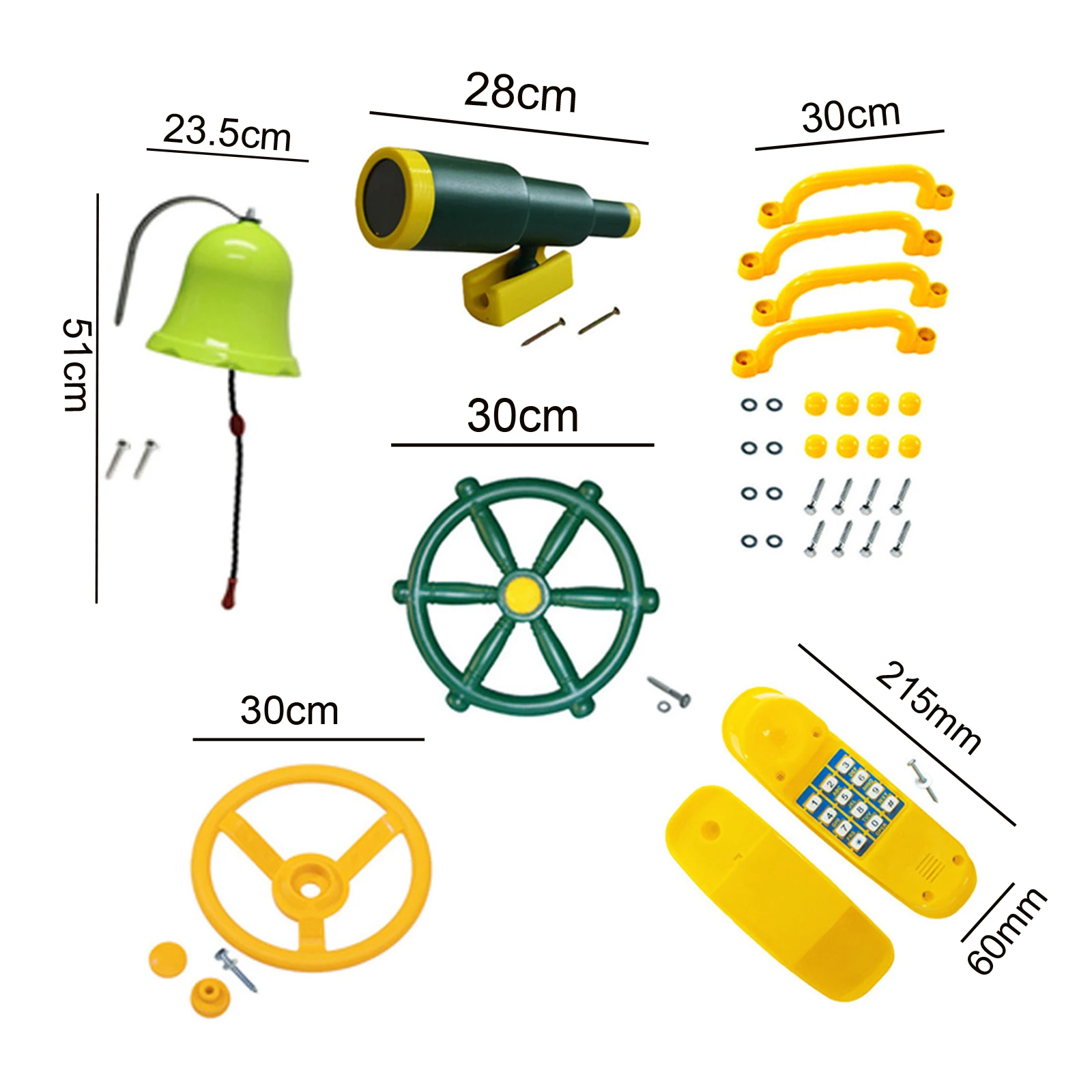 CelticBird Kit d'accessoires pour télescope 13 pièces - oculaire 3,2 cm