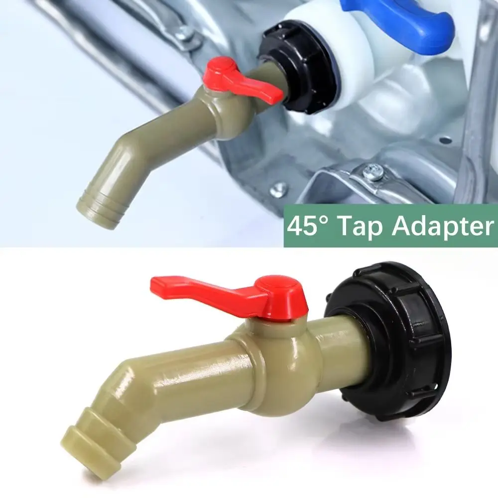 

S60x6 Грубая резьба IBC Адаптер резервуара для воды Прочный 1/2 ''3/4'' 1 "Шланговый переключатель Смесители Шланговый кран Разъем Быстрое подключение