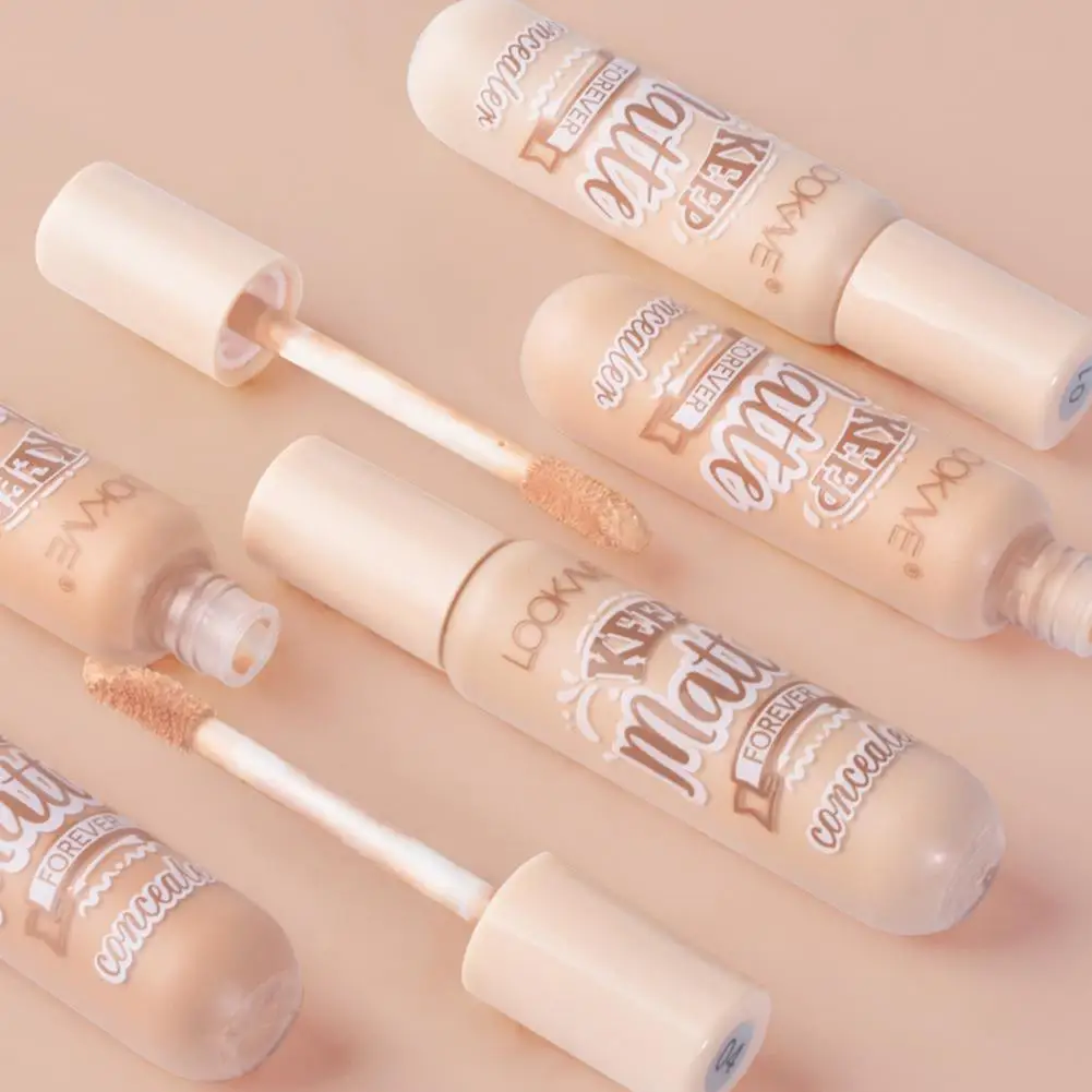 Liquid Concealer Stick Foundation Cream 6 colori idratante copertura completa Acne Dark Circle Natural Matte Concealer Cream Makeup