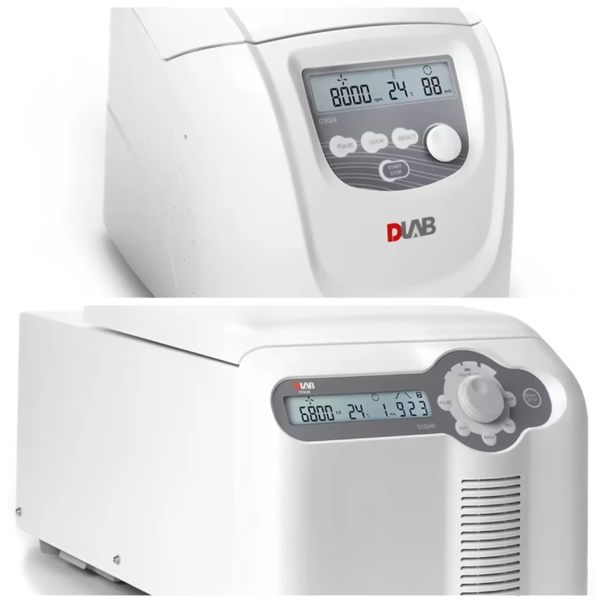 Veidt Weighing DLAB D2012 Plus Compact High-Speed Centrifuge with a Modern Touch-Wheel Interface Ideal for Lab Application
