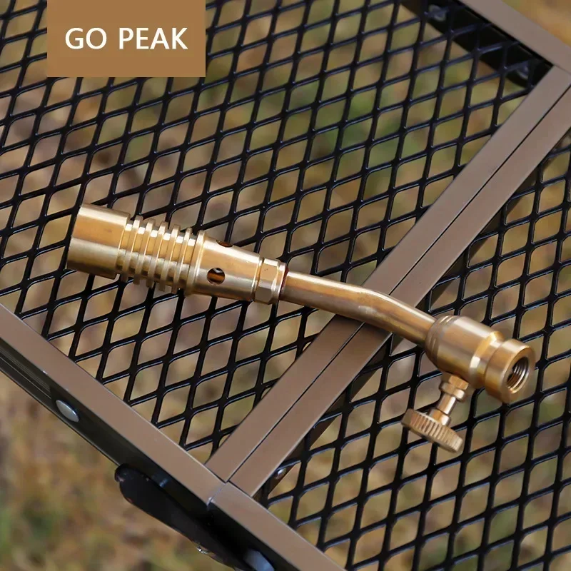 GOPEAKALOutdoor Camping Pure Copper Flat Gas Tank Card Type Spray Flint Fired Pig Hair Versatile Tool Outdoor Stove&Accessories