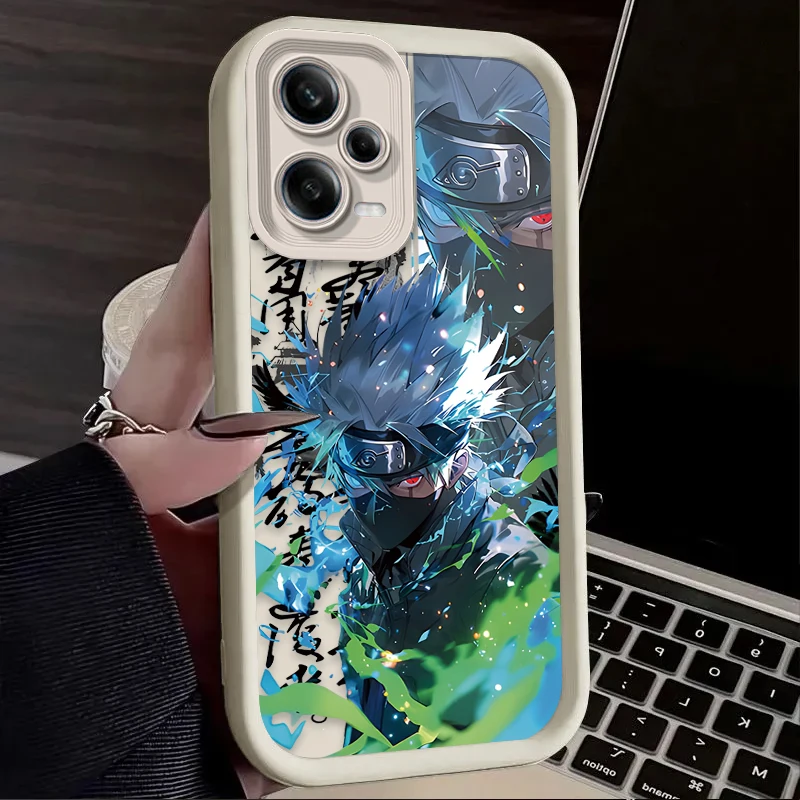 N-NARUTO-S Matte Phone Case For Xiaomi Redmi Note 13 14 12 11 Pro Plus 5G 12S 11S 10S 10 9 Redmi 14C 13C 12C 12 4G A3 A3X Etui