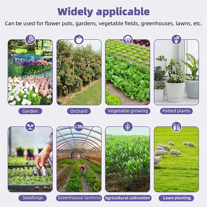 DTEN-Garden Farm Soil Monitor 8-In-1 USB Sensor Tester PH EC Humidity Temp Fertility Detector For Android Phones