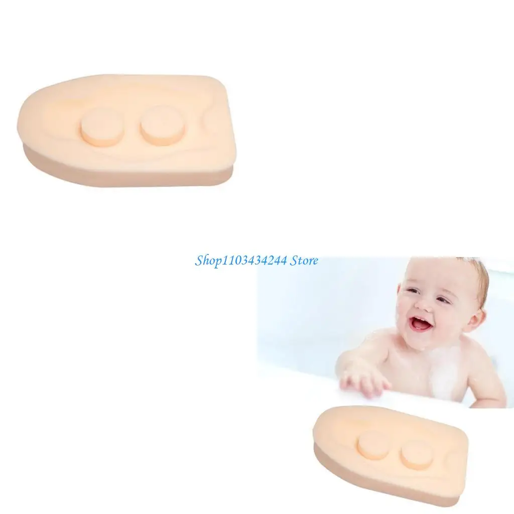 وسادة دعم إسفنجة حمام الطفل للاستحمام الآمن والمريح #1